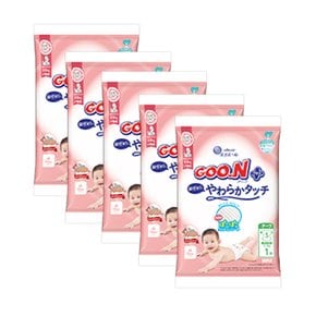 (공식) 군기저귀 군플러스 소프트터치 체험팩 밴드 S 5매