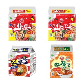 멀티팩 진라면매운맛 2팩+진비빔면+진짜쫄면 총19봉