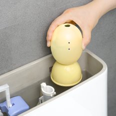 비바까사 초강력 자동 변기세정제 클리너 에그튜브 홀더 (본품X)