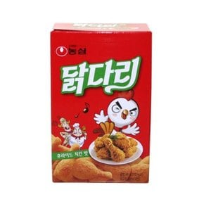 농심 닭다리 후라이드치킨맛 66g 20개