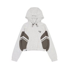 `[골라] 여성 TRACK BLOCK SWEAT HOODIE [OATMEAL]