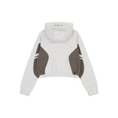 `[골라] 여성 TRACK BLOCK SWEAT HOODIE [OATMEAL]