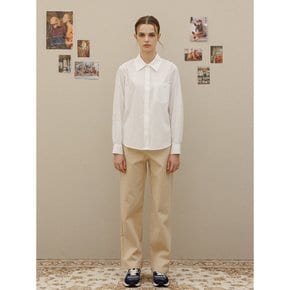 Rohan basic collar shirt - White