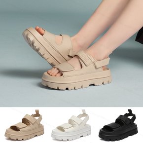 어그슬리퍼 호주 키높이굽 비티아 여성 여름 샌들 AS7023