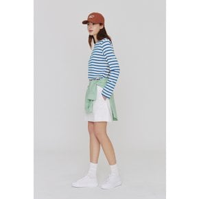 (W) TILDA - Mariniere Long Sleeve T-shirt_BLUE_LSRA0TS21W
