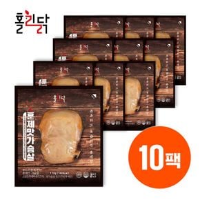 홀리닭 실온보관 훈제맛 닭가슴살  110g 10팩[31611161]