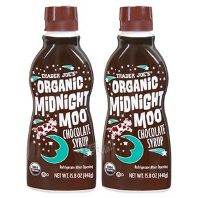 [1+1] 트레이더조 오가닉 미드나잇 무 초콜릿 시럽 448g TRADER JOE`S ORGANIC MIDNIGHT MOO CHO