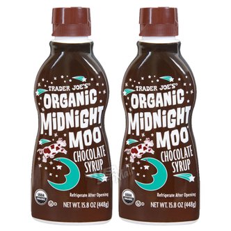  [1+1] 트레이더조 오가닉 미드나잇 무 초콜릿 시럽 448g trader joe`s organic midnight moo cho