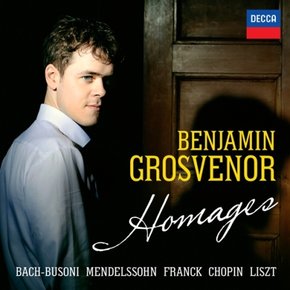 [CD] 벤자민 그로브너 - 오마주 / Benjamin Grosvenor - Homages