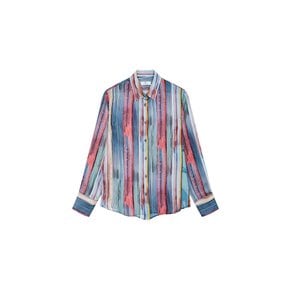 [PS PAUL SMITH] 여성 글라스 스트라이프 셔츠 5743303501000