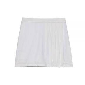 GFORE 지포어 SIDE PLEAT LUXE 4-WAY STRETCH TWILL SKORT (G4LS23B127-SNO) (여성 사이드 플리