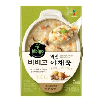  바로 그 맛 버섯야채죽 280g (WC7C475)