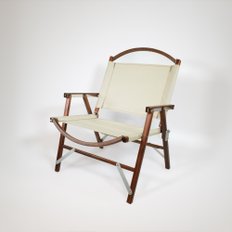 [KERMIT CHAIR - Classic Walnut] 커밋체어 월넛 캠핑 접이식 폴딩 휴대용 등받이 의자 Oyster