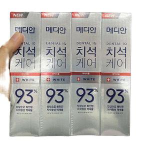 메디안 치석 치약 (화이트) 120G x 3 x 1개