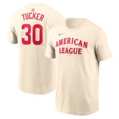 [해외] 1069915 나이키 MLB Kyle Tucker American League 2024 MLB AllStar Game Cream