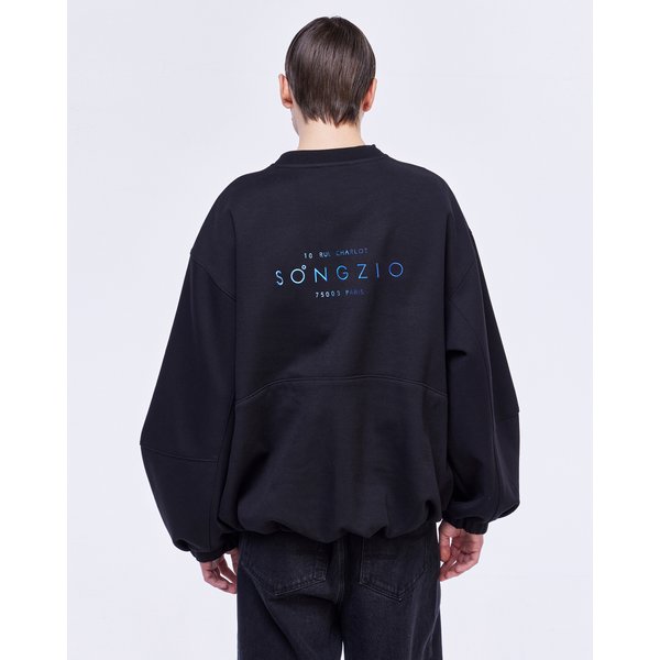 [파주점] 옴므 시그니처 오리진 파리 코쿤 크루넥 SH2TS206BK