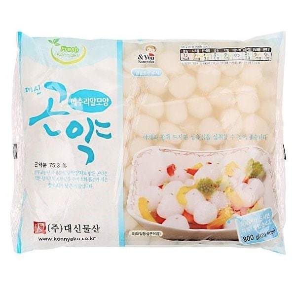 대신 메추리알곤약 800G (WFFFNRN)
