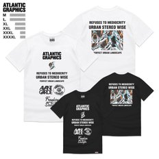 [ATLANTIC GRAPHICS] 아틀란틱그래픽스 반팔티셔츠 M~4XL AT003