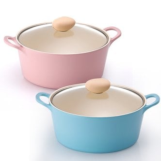 네오플램 에콜론 냄비 레트로 양수 26cm