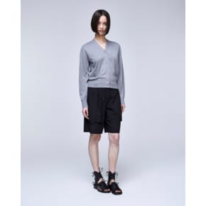 [파주점] [송지오우먼]송지오 시그니처 레이어드 쇼츠 블랙 WH3PT325BK