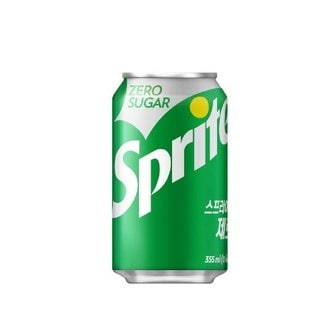  스프라이트 제로 355ml 48캔 합포장 사이다 탄산음료