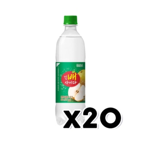 갈배 사이다 갈아만든배 페트음료 500ml x 20개