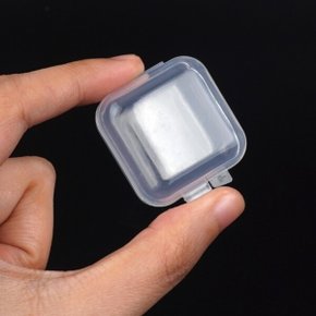 ( )다용도미니케이스 약보관함 사각투명케이스 주얼리보관함 소품케이스 투명수납함