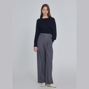 [부산점] 벨티드 투턱 팬츠 (ITPBYPT410)