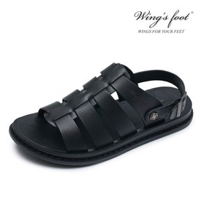 (WINGSFOOT) 투웨이 소가죽 샌들 BAT (W706001QB-W)