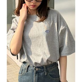 우먼 디키즈 원포인트 프린트 반팔 티셔츠 별주 5222-TTMDK1 - 그레이계열 11087404