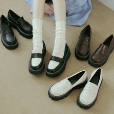 ljh023-7 Platform penny loafer _ 4colors