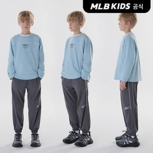 MLB키즈 (공식)24FW 데일리 아웃도어 티셔츠 셋업 LA (L.SKY BLUE)