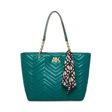 이스퀘어 3921647 Anne Klein Quilted Chain Tote with Turnlock