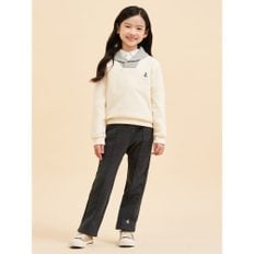 [30%OFF][BEANPOLE KIDS] 여아 밍크퍼 부츠컷 팬츠  애쉬 (BI3921G014)