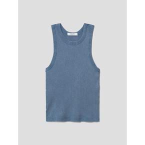 가먼트다잉 민소매 티셔츠  블루 (324542EY1P)
