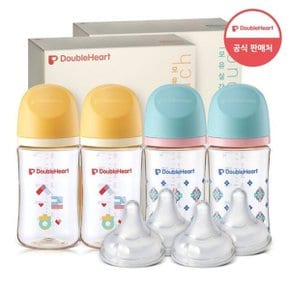 모유실감 3세대 PPSU 젖병 헤리티지 트윈팩 240ml 2개(총4개...