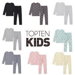 탑텐키즈 온에어 실내복 세트