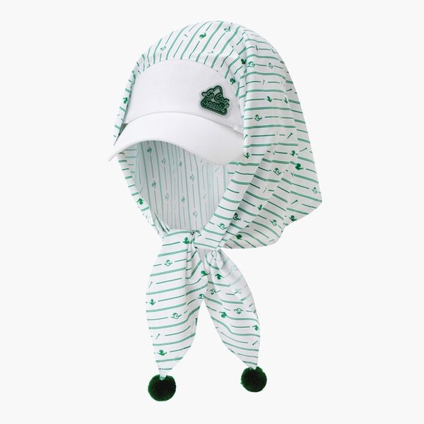[여주점] 여성 패턴 스카프 썬바이저 GR122LCP21 GREN