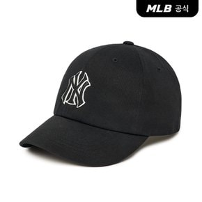 [코리아공식]베이직 언스트럭쳐 볼캡 NY (Black)