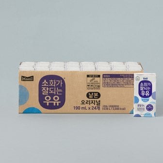 매일 [매일유업] 소화가 잘되는 우유 190ml X 24입