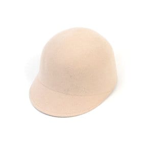 Wool Ivory Round Riding Cap 승마모자