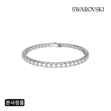 스와로브스키 [본사정품/쇼핑백증정] Matrix Tennis 로듐 팔찌 5648936_5648937_5648938