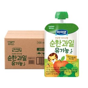 아이얌 건강한 아이사랑 유기농 순한과일 100mlx20개