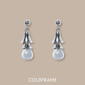 COLORLESS BELL EARRINGS