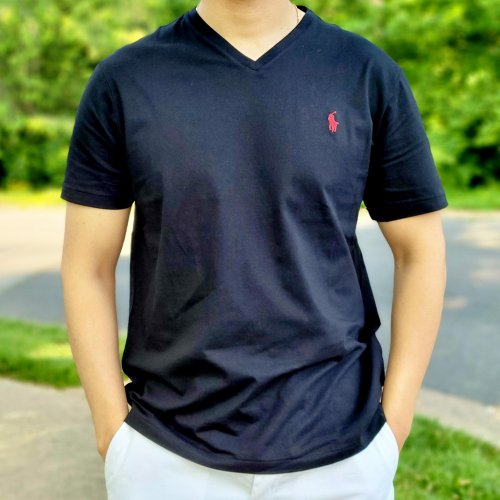 폴로 랄프로렌 남자 브이넥 반팔티 Classic Fit Vneck T-Shirt