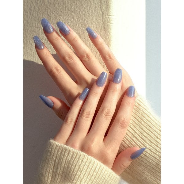 리유저블 네일팁 블루 레모네이드(코핀)