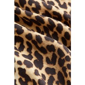 에이치엔엠 리본 스트랩 원피스 1245729005 BEIGE/ESTAMPADO DE LEOPARDO