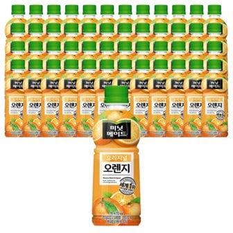  코카콜라음료 미닛메이드 오렌지 350ml 48개