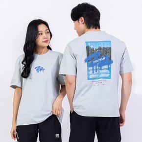 ST-2548 남성 여성 반팔 티셔츠 오버핏