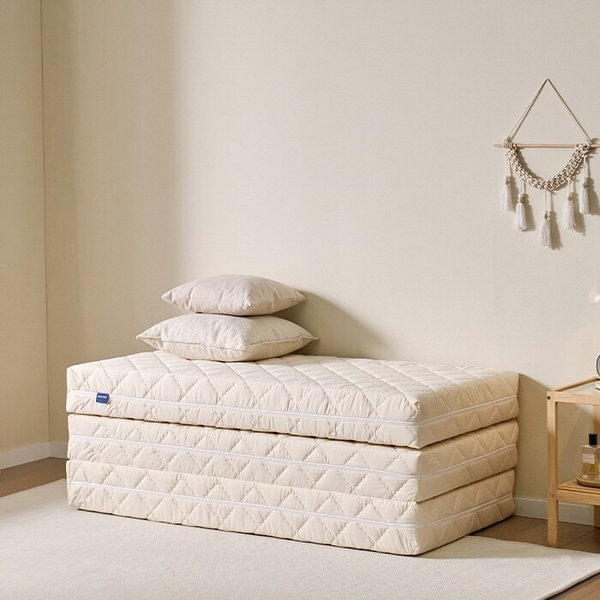 보루네오 엘리브 3단 접이식 15cm 토퍼 매트리스 일반형 퀸 sk207